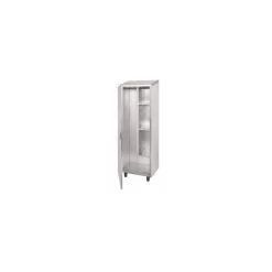 Armoire inox 1 porte avec séparation