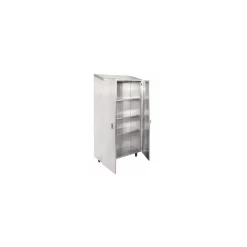 Armoire inox 2 portes - 3 étagères