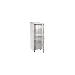 Armoire inox 1 porte - 3 étagères