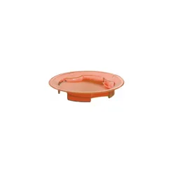 Assiette antidérapante orange ø 23,5 cm - par 12