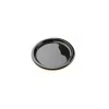 Assiette à carpaccio PET noir ø 23 cm - par 25