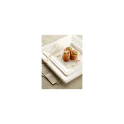 Assiette carrée bagasse ø 15 cm - par 50