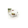 Assiette carrée carla porcelaine blanche 19 x 19 x 2 cm - par 6