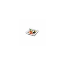 Assiette carrée eco-line en pulpe de canne 20 x 20 cm - par 50