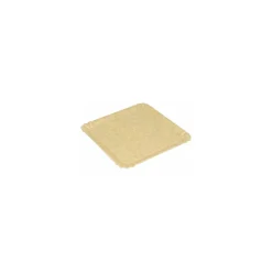 Assiette carton ingraissable kraft brun 250 x 250 mm - par 50