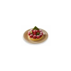 Assiette carton kraft 180 mm - par 50