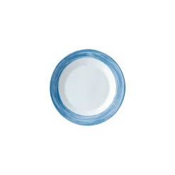 Assiette creuse Brush blue jean ø 22,5 cm - par 12