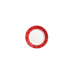 Assiette creuse Natura rouge ø 23 cm - par 24