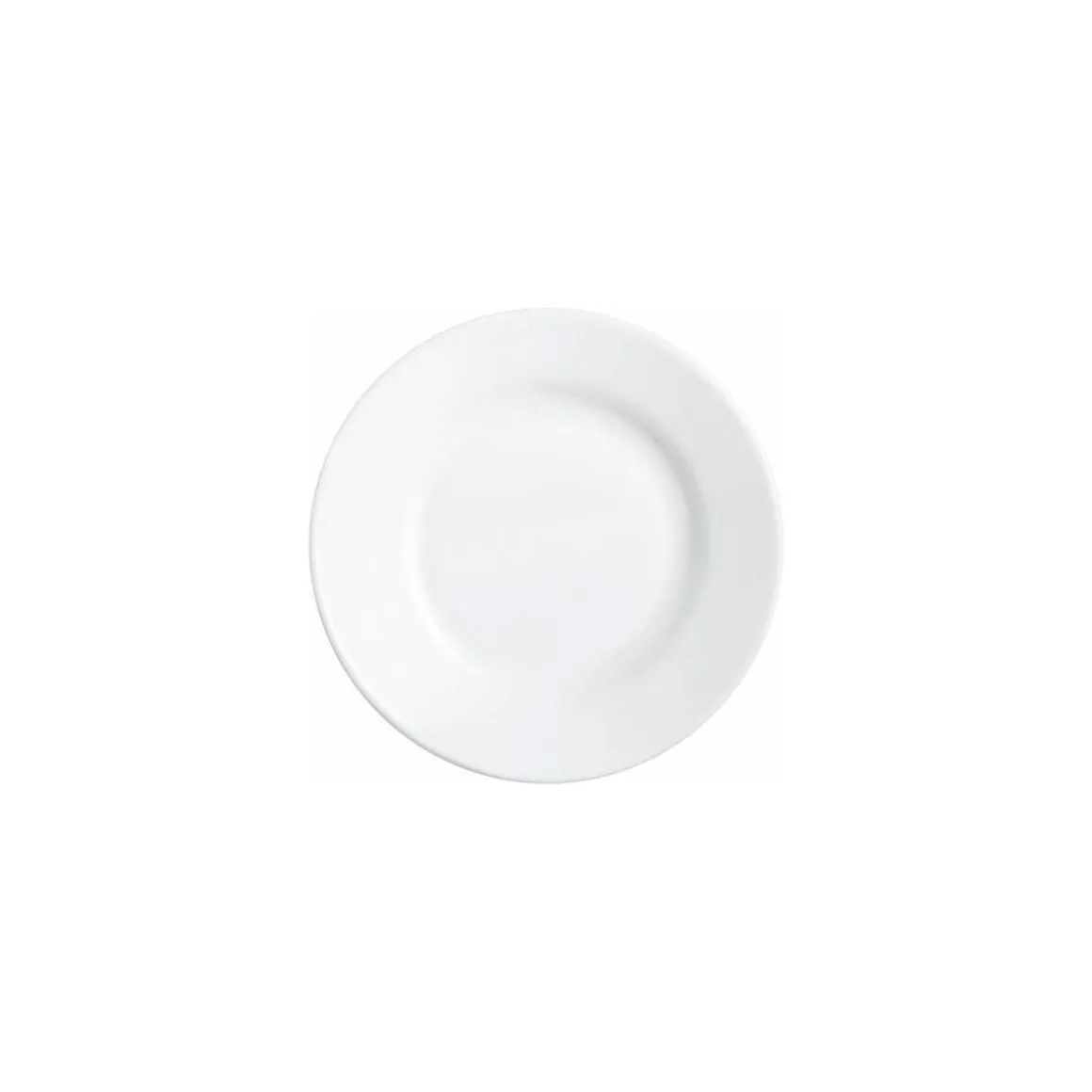 Assiette creuse uni blanc Ø 22,5 cm - par 12
