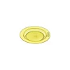Assiette demi-creuse copolyester jaune ø 18 cm - par 6