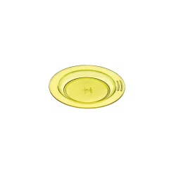 Assiette demi-creuse copolyester jaune ø 18 cm - par 6