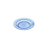 Assiette demi-creuse copolyester bleue ø 23,5 cm - par 6