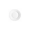 Assiette plate blanche verre trempé ø 15,5 cm - par 24