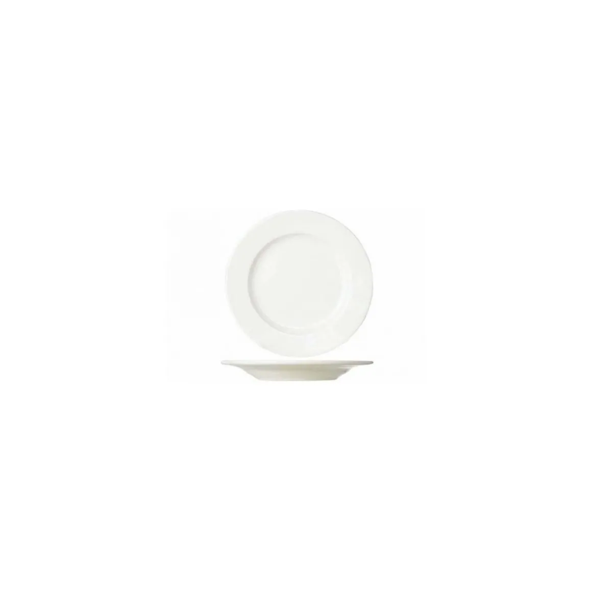 Assiette plate buffet ivoire ø 15 cm - par 12