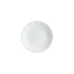 Assiette plate feston ø 19 cm - par 6
