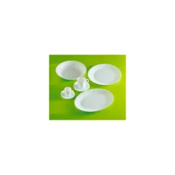 Assiette plate feston ø 19 cm - par 6