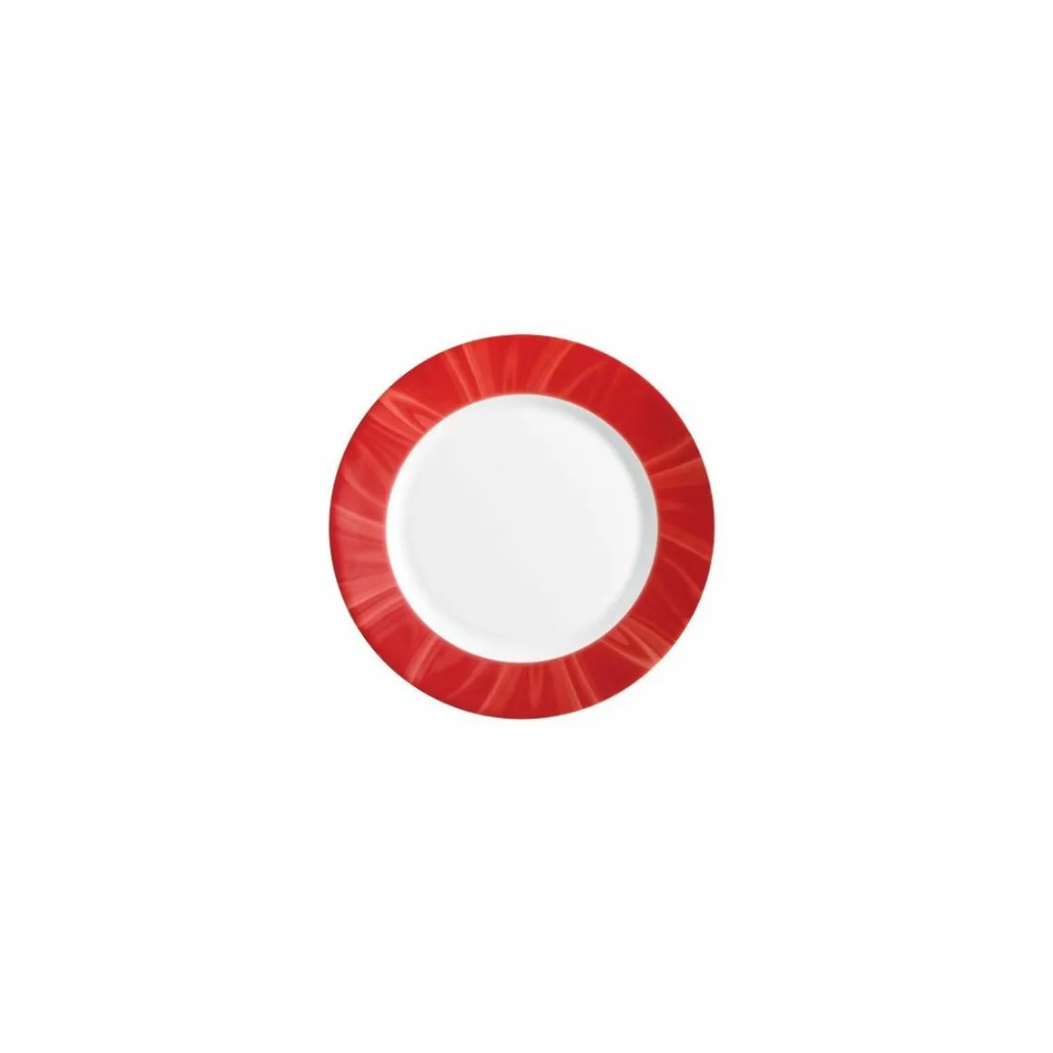 Assiette plate Natura rouge ø 25,5 cm - par 24