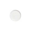 Assiette plate verre trempé régithermie 2 compartiments ø 23 cm - par 6