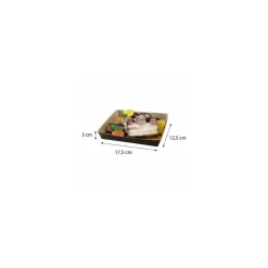 Assiette rectangle carton 17,5 x 12,5 x 3 cm - par 200