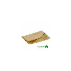 Assiette rectangle palmier 17 x 12 cm - par 25
