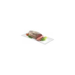 Assiette rectangulaire carla porcelaine blanche 32,5 x 15 x 2 cm - par 6