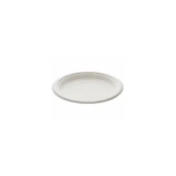 Assiette ronde bagasse ø 23 cm - par 50