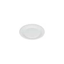 Assiette ronde carton blanc ø 23 cm - par 100