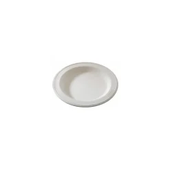 Assiette végétale réutilisable Lilitouch blanc ø 18 cm - par 15