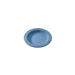 Assiette végétale réutilisable Lilitouch bleu ø 18 cm - par 15