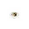 Assiette wave bagasse ø 23 cm - par 50