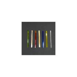 Attache cellophane bleu format 9 x 0,7 cm - par 2000