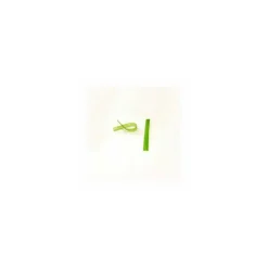Attache cellophane vert 9 x 0,7 cm - par 2000