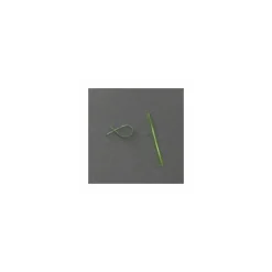 Attache cellophane vert 9 x 0,7 cm - par 2000