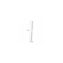 Attache cellophane vert 9 x 0,7 cm - par 2000