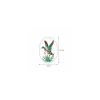 Azyme canard ovale 107 x 76 mm - par 18