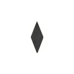 Azyme losange noir 24 x 14 mm - par 260