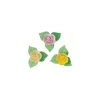 Azyme mini-rose corolle ø 40 mm - par 81