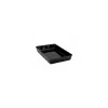 Bac Aalto mélamine noire 42 x 28 x 6 cm