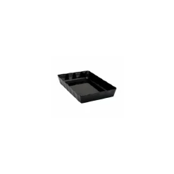 Bac Aalto mélamine noire 42 x 28 x 6 cm