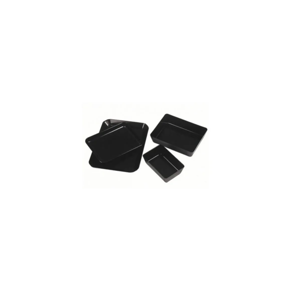 Bac ABS noir 29 x 22 x 7 cm