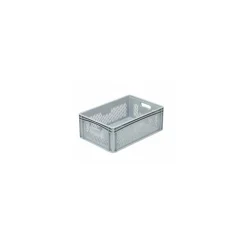 Bac ajouré pour verre gris 60 x 40 x 22 cm