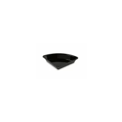 Bac angle 90° plexi noir pour kit Petale 26,5 x 26,5 x 5 cm