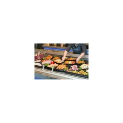 Bac angle 90° plexi noir pour kit Petale 26,5 x 26,5 x 5 cm