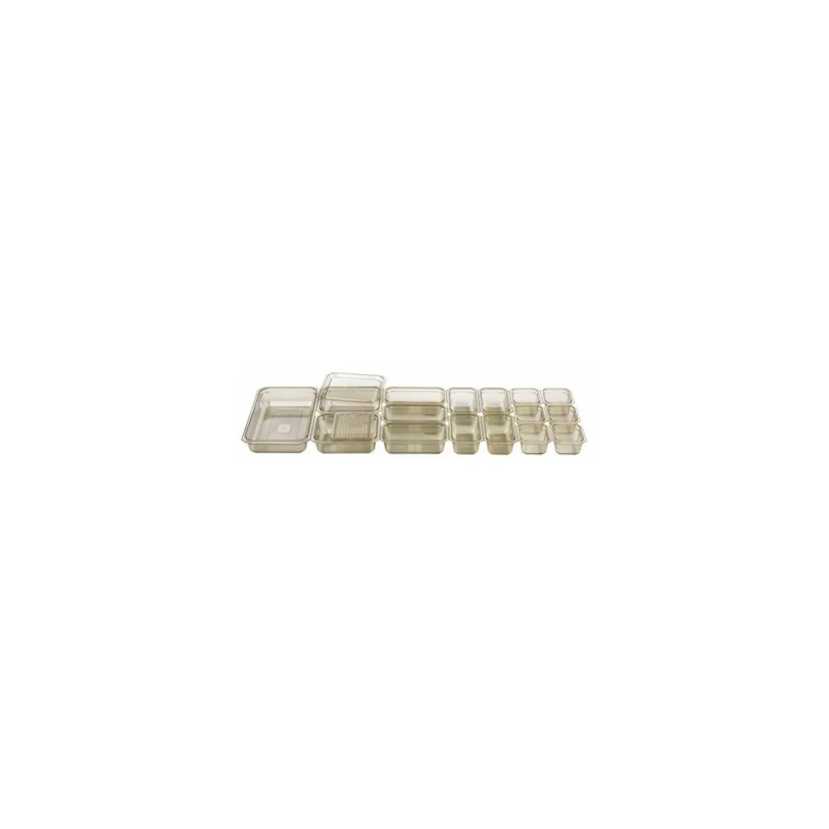 Bac copolyester Bank GN1/2 profondeur 10 cm