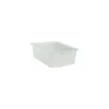 Bac de lavage plastique blanc 50,8 x 38,1 x 17,8 cm