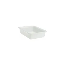 Bac de lavage plastique blanc 50,8 x 38,1 x 12,7 cm