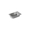 Bac gastronorme plein inox GN 1/4 profondeur 15 cm