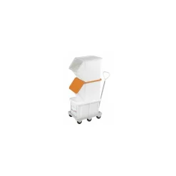 Bac à ingrédients PEHD blanc 40 L