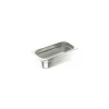 Bac inox GN 1/2 profondeur 6,5 cm
