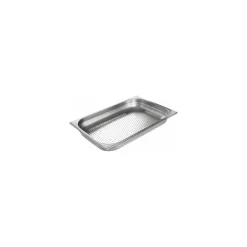 Bac inox perforé GN 1/1 profondeur 10 cm